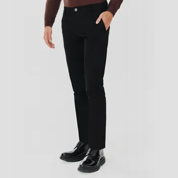 Pánské kalhoty Pánské volnočasové kalhoty Pako Lorente černé, vel L32 W42