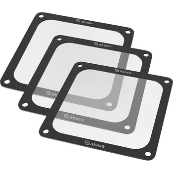 Akasa GRM12-M01-BKT3 mřížka PC ventilátoru s filtrem 120 x 120 mm