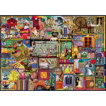 Puzzle Puzzle 1000 dílků Skříňka s ručními pracemi