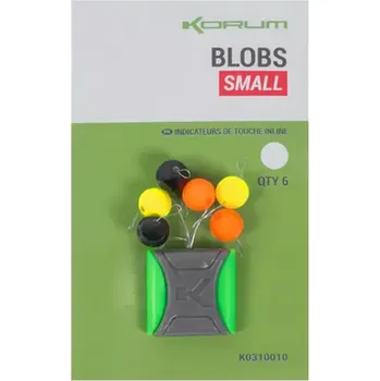 Korum Plovoucí fluo korálky Blobs 6ks velikost S