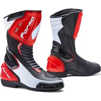 Moto obuv FORMA boty FRECCIA black/white/red - 38