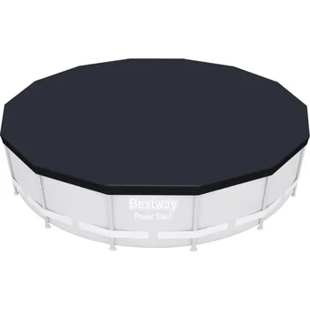 bazénová plachta Bestway 58249 Krycí plachta na bazén s konstrukcí 4,88 m