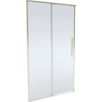 Sprchové dveře Sanycces Slim - Sprchové dveře, posuvné 150x4x200 cm, brushed gold MP150150BG