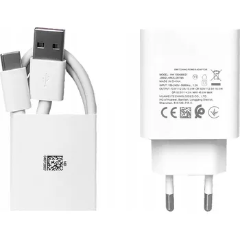 Síťová nabíječka Evo, USB typ C pro Huawei 4000 mA 10 V bílá