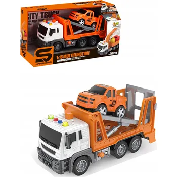 autíčko AUTO AUTOPŘEPRAVNÍK VOZIDLO, DÁREK, DÁREK PRVKY, ZVUK, SVĚTLO