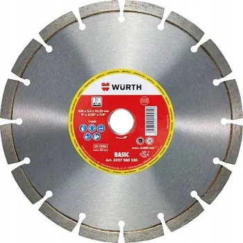 Řezný kotouč Wurth Diamantový Kotouč na betonu 230 x 22,23 mm