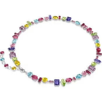 Náhrdelník Swarovski Luxusní náhrdelník s třpytivými barevnými krystaly Gema 5656397 + 2 měsíce na vrácení zboží