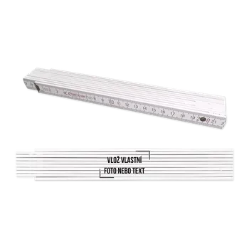 metr Skládací metr s vlastním potiskem