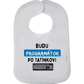 Bryndák Dětský bryndák Budu programátor po tatínkovi