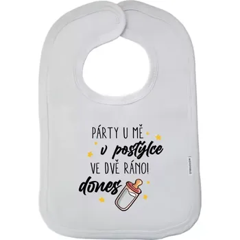 Bryndák Dětský bryndák Párty u mě v postýlce