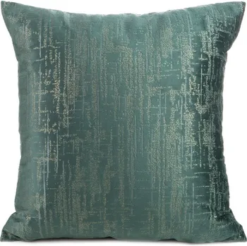Povlak na polštářek Sametový povlak na polštář MARSALA 40x40cm tmavě zelený