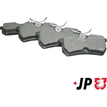 Brzdový systém Sada brzdových destiček, kotoučová brzda JP GROUP 1563700410