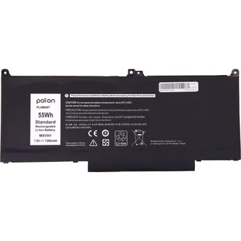 Počítač TRX Baterie Polion MXV9V pro notebooky DELL 451-BCJG Latitude 5300 5310 7300 7400 - 7200mAh 55Wh/ neoriginální