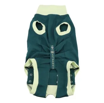 Obleček pro psa Obleček pro psy, organická bavlna, zelený 34 cm, velikost XS