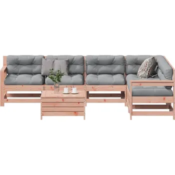 Zahradní lavice zahrada-XL 7dílná zahradní sedací souprava s poduškami masivní douglaska 3250902