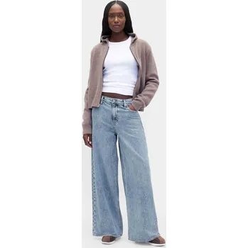 Dámské kalhoty Dámské džíny mid rise ultrasoft baggy GAP 29REG