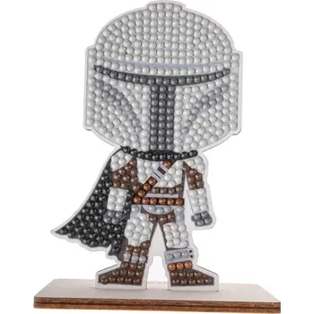 Výtvarná sada CRYSTAL ART Diamantové malování Star Wars: Mandalorian