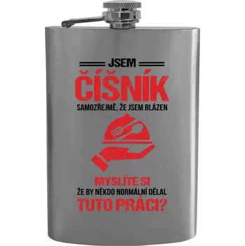 Placatka Placatka Samozřejmě, že jsem blázen - číšník