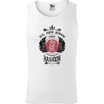 Pánské tílko Pánské tílko Byl jsem jedním z davu, ale pak jsem se stal hasičem