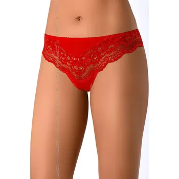 Dámské erotické prádlo Tanga Maisa V-7598 červená - Axami L