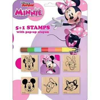 Kancelář Razítka 5+1 s voskovkou MINNIE