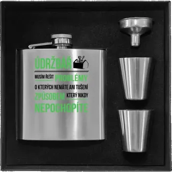 Placatka Placatka v krabičce Musím řešit problémy - údržbář