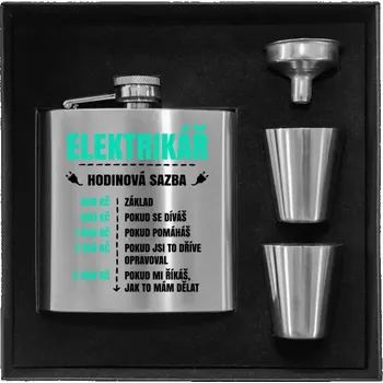 Placatka Placatka v krabičce Hodinová sazba - elektrikář
