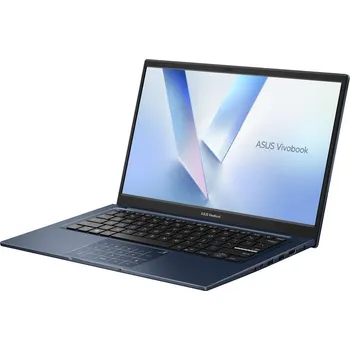 Notebook ASUS Vivobook 14 X1404VA-EB1758W Notebook, Core 3 100U, 8GB DDR5, 512GB SSD, Intel Graphics, 14" FHD IPS, W11H, modrý X1404VA-EB1758W