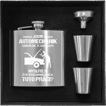 Placatka Placatka v krabičce Samozřejmě, že jsem blázen - automechanik