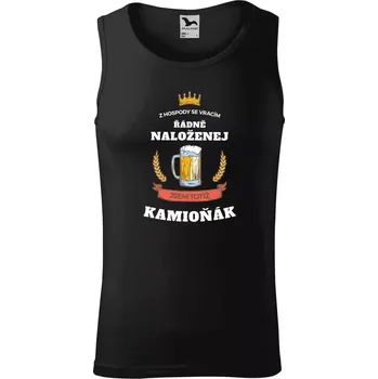 Pánské tílko Pánské tílko Z hospody se vracím - Kamioňák