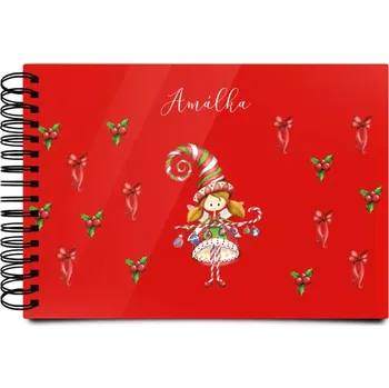 Plexi album s kroužkovou vazbou Holčička vlastní jméno