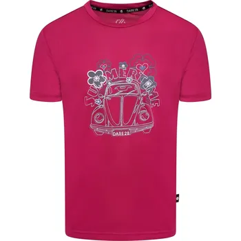 Pánská móda DARE 2B Dětské sportovní tričko Rightful Car 14 LET RŮŽOVÁ