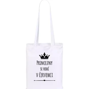 Látková taška Princezny se rodí v ...