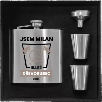 Placatka Placatka v krabičce Nejlepší v okolí - dřevorubec