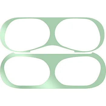 Pouzdro na mobilní telefon Ochranná samolepka proti prachu do nabíjecího pouzdra pro AirPods Pro 2 - zelená