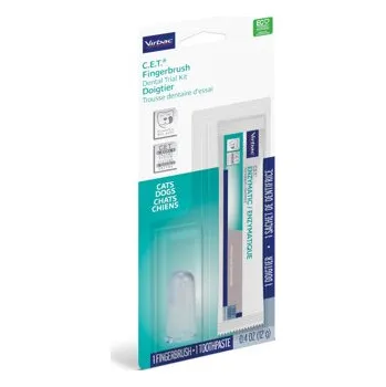 Zubní kartáček CET prstový kartáček s informační brožurou 1 ks