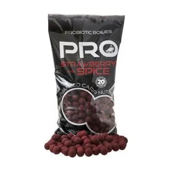 Starbaits Boilies Probiotic Strawberry Spice 14mm 2kg