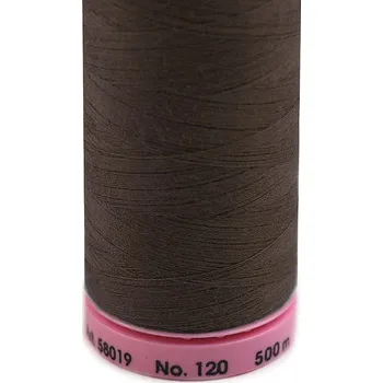 Nit Polyesterové nitě návin 500 m Aspo Amann, střední, 1177 olivová šeď