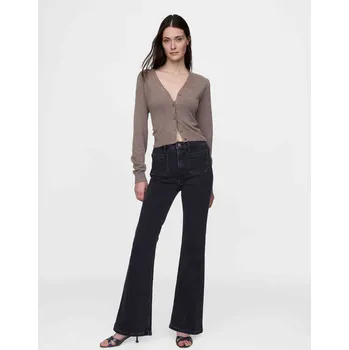 Dámské kalhoty Dámské džíny high rise '70s flare GAP 29TALL