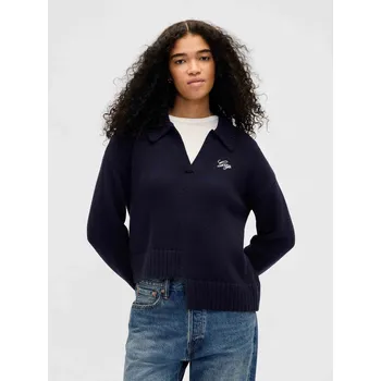 Dámský svetr Dámský asymetrický svetr s příměsí vlny GAP L