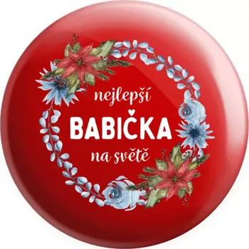 Placka Nejlepší babička na světě, věneček