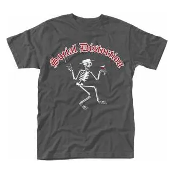 Merch Social Distortion: Tričko Skelly Logo Social Distortion M 2016