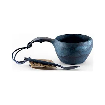 Outdoor vaření Kupilka KUKSA 210 ml + lžička - Blueberry (BLUE)