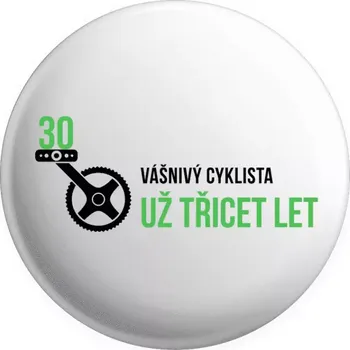 Placka Vášnivý cyklista už x let