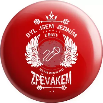 Placka Byl jsem jedním z davu, ale pak jsem se stal zpěvákem