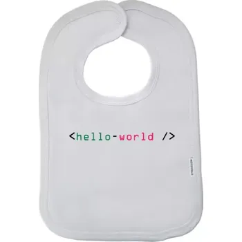 Bryndák Dětský bryndák Hello world