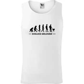 Pánské tílko Pánské tílko Evoluce - grilování