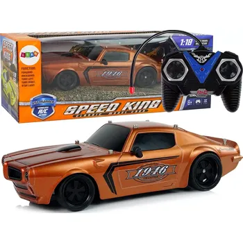 RC model auta rc sportovní auto 1:18 champion, hnědé