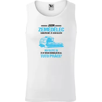 Pánské tílko Pánské tílko Samozřejmě, že jsem blázen - zemědělec