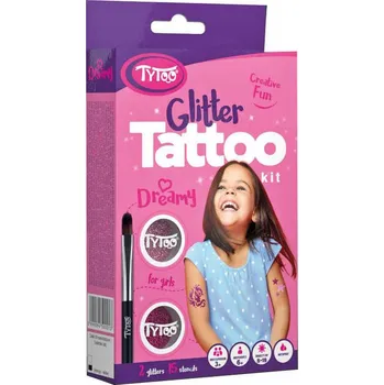 Tetování TyToo Dětské tetování Dreamy 15 tetovaček pro holky se třpytkami | 65554